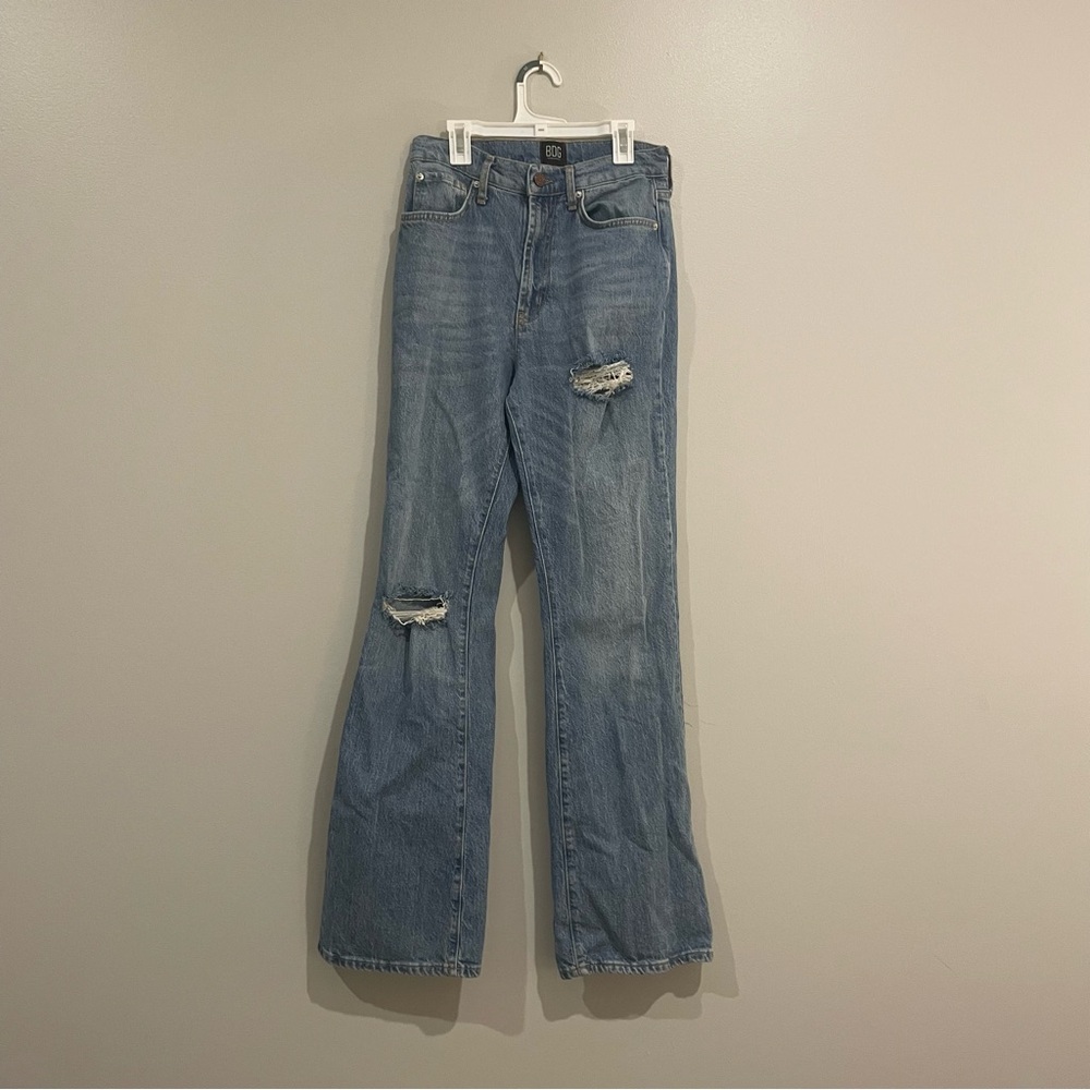 BDG Stretch High Rise Flare Jeans